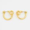 Viollina Double Link Hoops_Gold