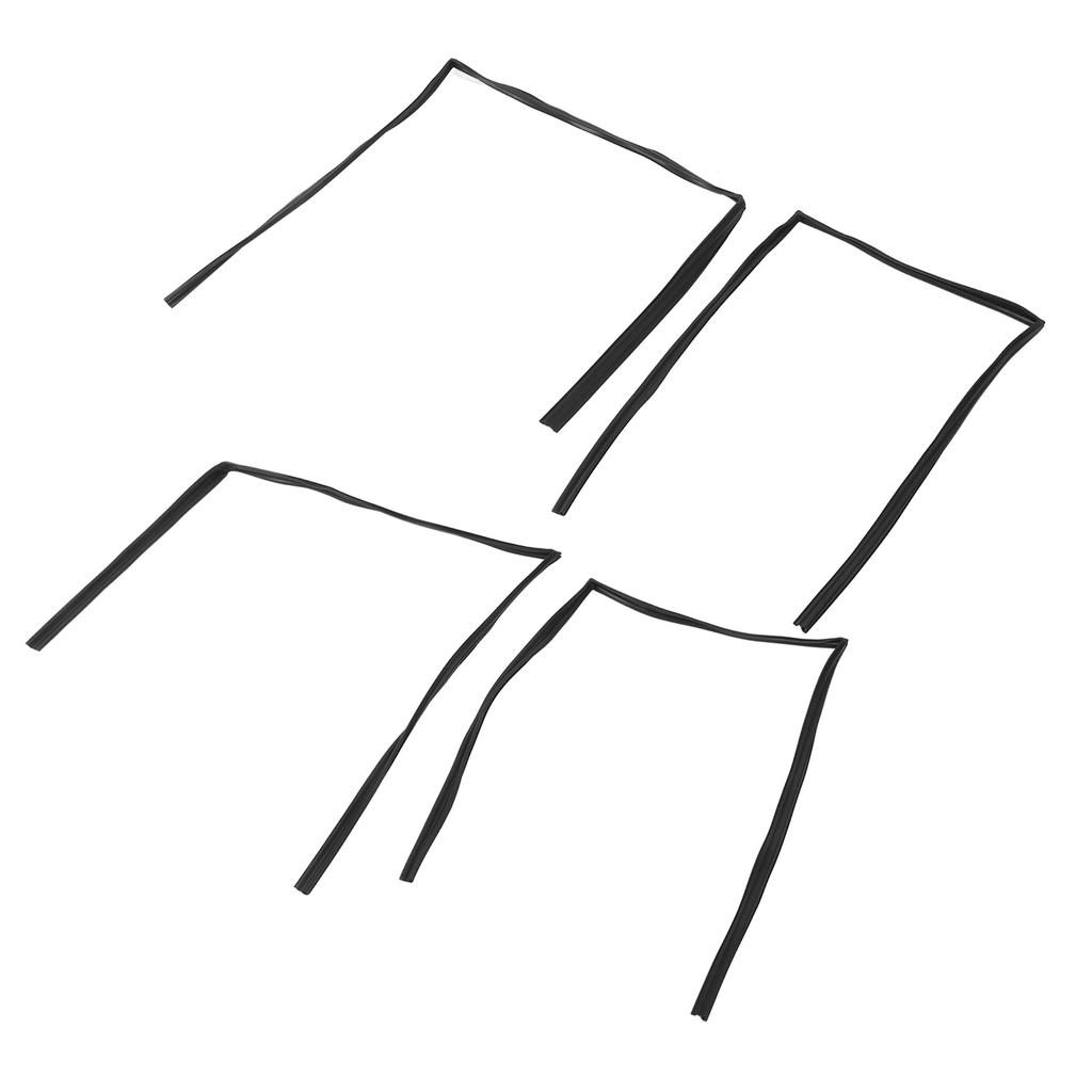 Уплотнитель молдинга окна 68152‑60011 Резиновые уплотнительные полосы молдинга дверного пояса Замена для Toyota Land Cruiser FZJ80 FJ80