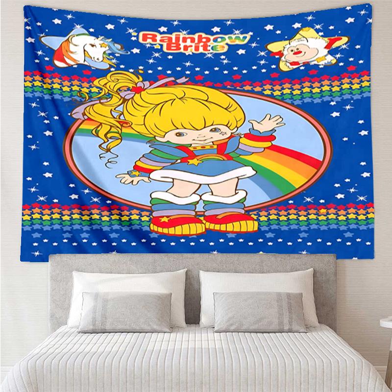 Rainbow Adventure Quick-Dry Tapestry Hanging for Bedroom,Livingroom, Playroom,Decor Art Room Wall Tapestry Holiday and Birthday Gifts