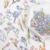 DIY Plant and Flower Material Decoration, Small and Fresh Handmade Account, Guka Stickers Flower Pattern Sticker Back To School