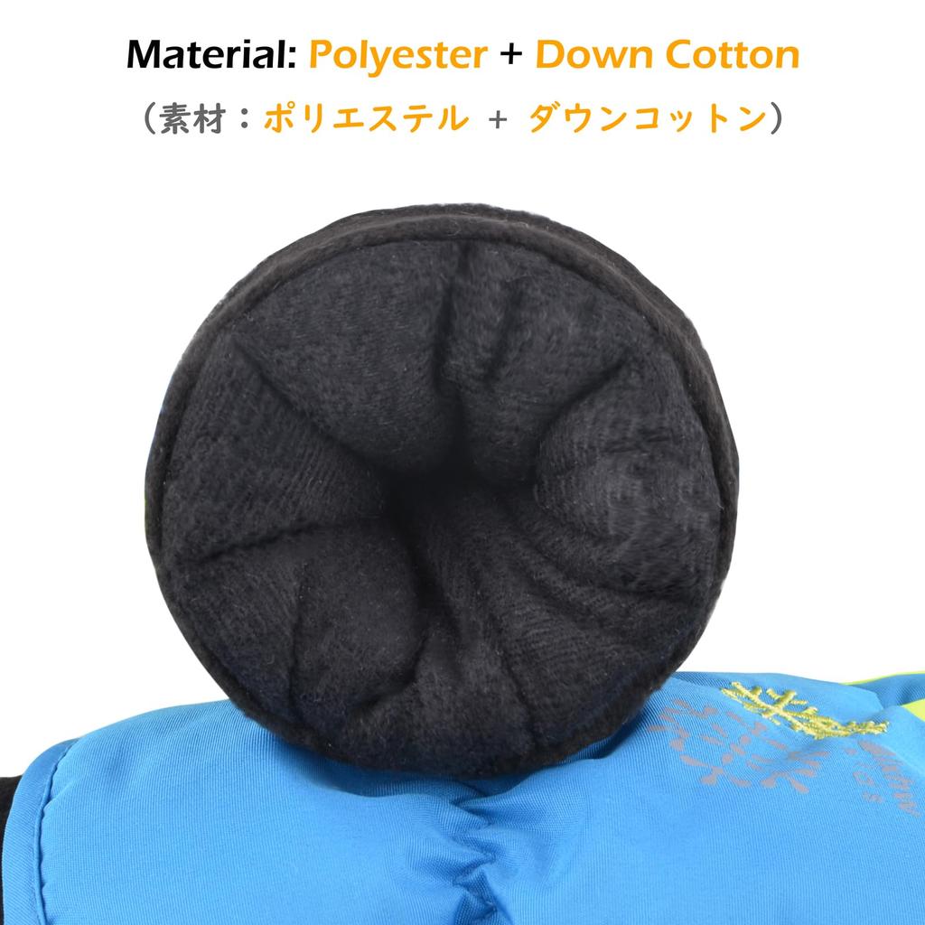 TRIWONDER Ski Cold Snow Gloves for Boys and and for Winter Outdoors Kids' Gloves, Waterproof, Weather, Girls, Non-Slip, Breathable, Ventilated,