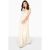 Little Mistress Womens/Ladies Detachable Cape Maxi Dress