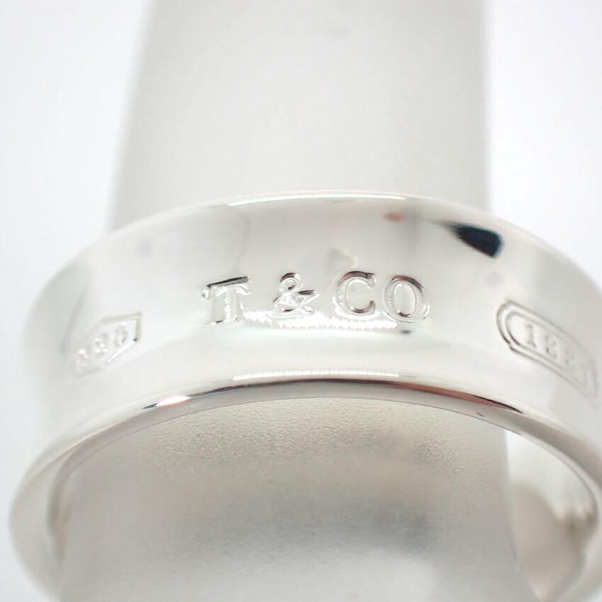 [Used] TIFFANY 925 1837 Ring/Size 8/j9-4