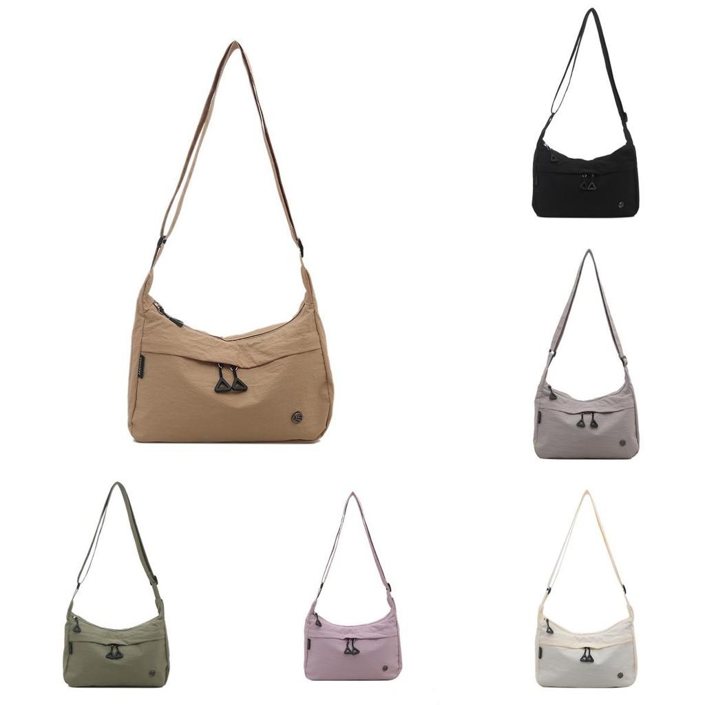 Nylon Crossbody Bag For Women With Large Capacity And Zipper Closure For Daily Use