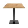 Table - Milan T - 70 X 70 Cm - Wood - Matte Finish - Contemporary Style