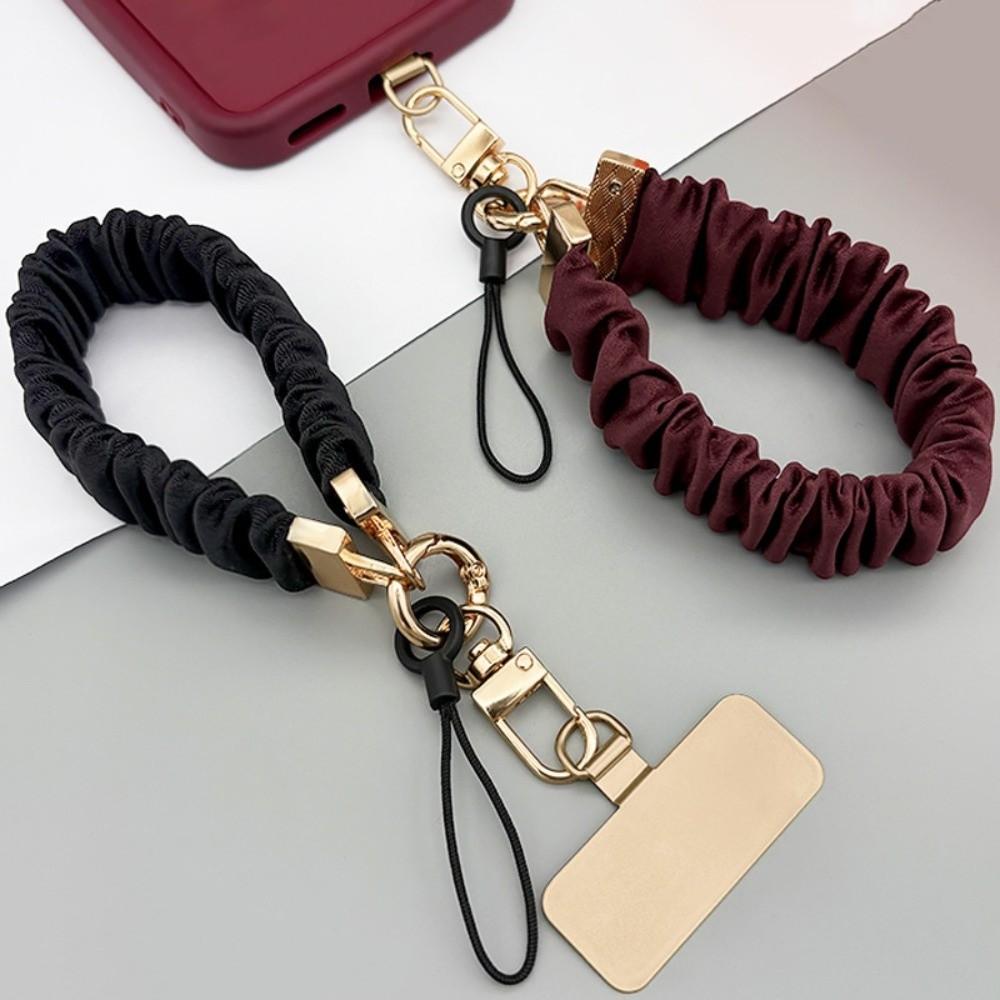 Pendant Mobile Phone Strap Pleated Design Mobile Phone Lanyard Mobile Phone Pendant