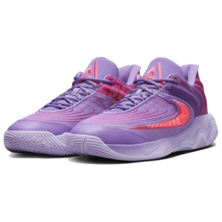 Nike Giannis Immortality 4 EP Black Raspberry Мужские кроссовки Фиолетовый Hot-Punch Hot-Fuchsia FQ3681-500