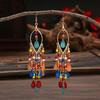 Stylish Women Earrings Beads Accessory Dress Up