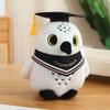 Плюшевая игрушка Сова-выпускник Докторская шапочка Вышитый логотип Академический подарок Памятный сувенир