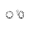 925 Silver Stud Earrings Set Circle/Zircon/Pearl/Daisy/Teardrop/Soccer Design Multi-Style Vintage Jewelry for Women