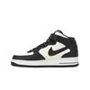 Stussy x Nike Air Force 1 Mid Черно-белые кроссовки унисекс DJ7840-002