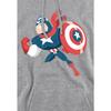 Captain America Mens Holiday Outfit Hoodie