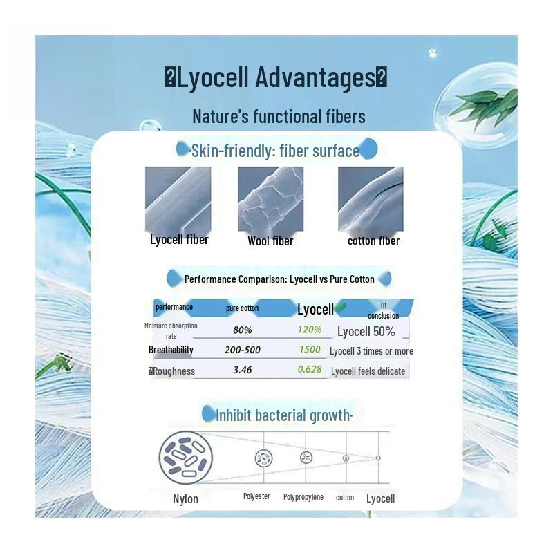 Дышащее нижнее белье из шелка тутового дерева медицинского класса с травами для мальчиков - Летний ледяной шелк для подростков
