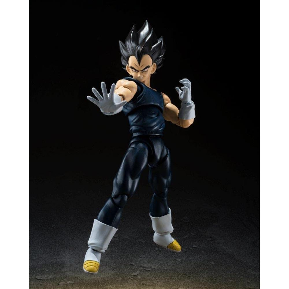 SHFiguarts Dragon Ball Super Super Hero Вегета СУПЕР ГЕРОЙ (Версия для перепродажи) приблизительно. 135 мм ПВХ и АБС окрашенная подвижная фигурка