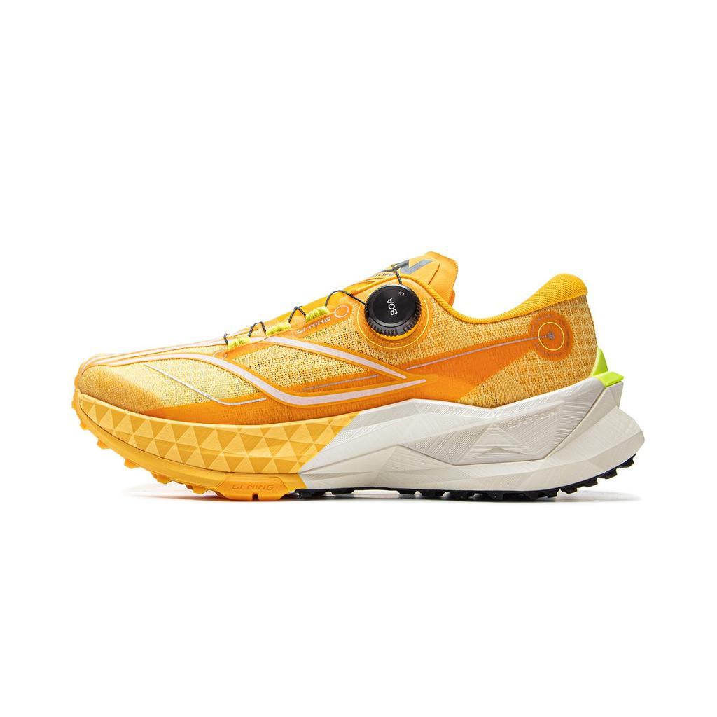 Li Ning De Lu 2 PRO Низкие кроссовки для трейлраннинга Мужские Желтые ARNV007-1