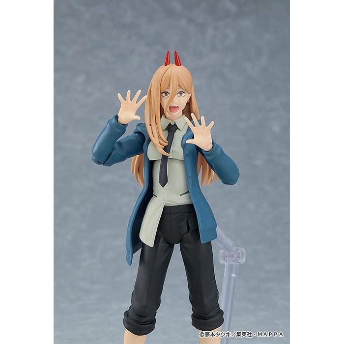 Figma Человек-бензопила Пауэр Без масштаба 1/12 Фигурка Разноцветная 6 дюймов