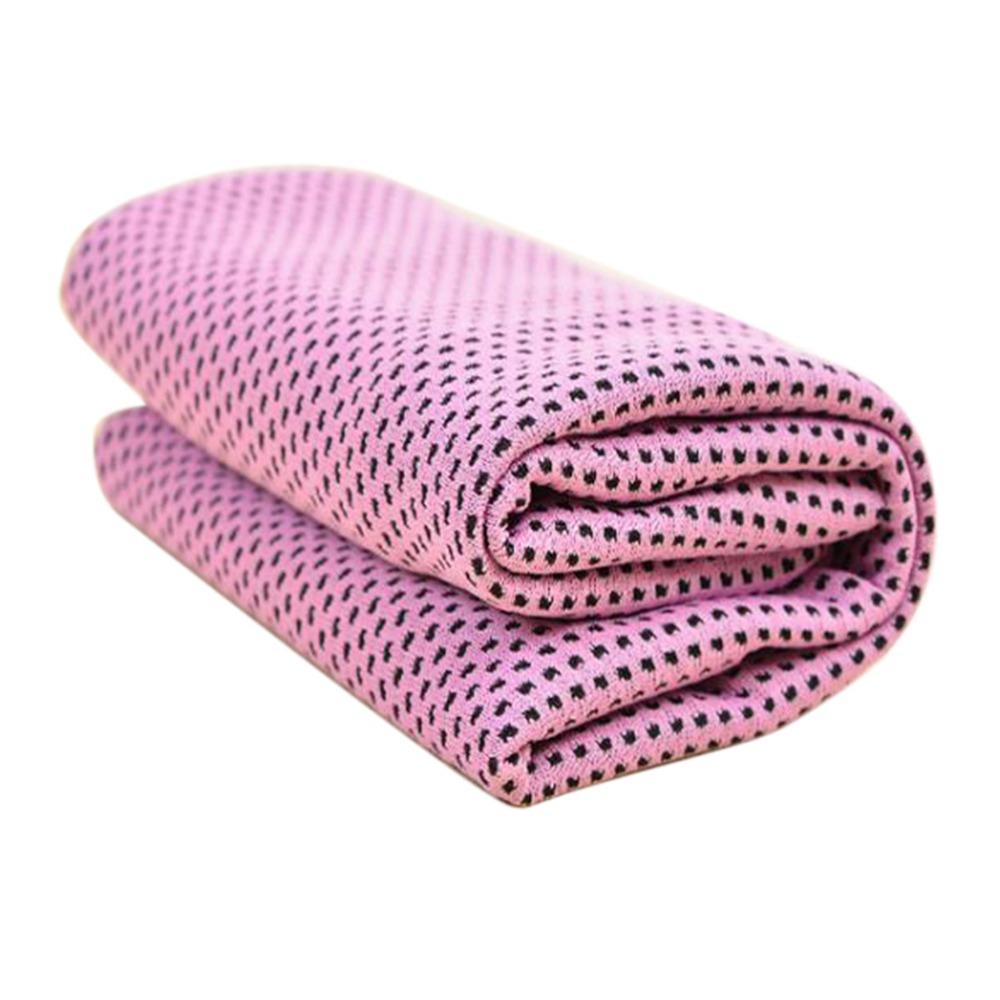 8PCS Polyester Ice Towel Mesh Texture Chilly Towel Portable Microfiber Towel Running