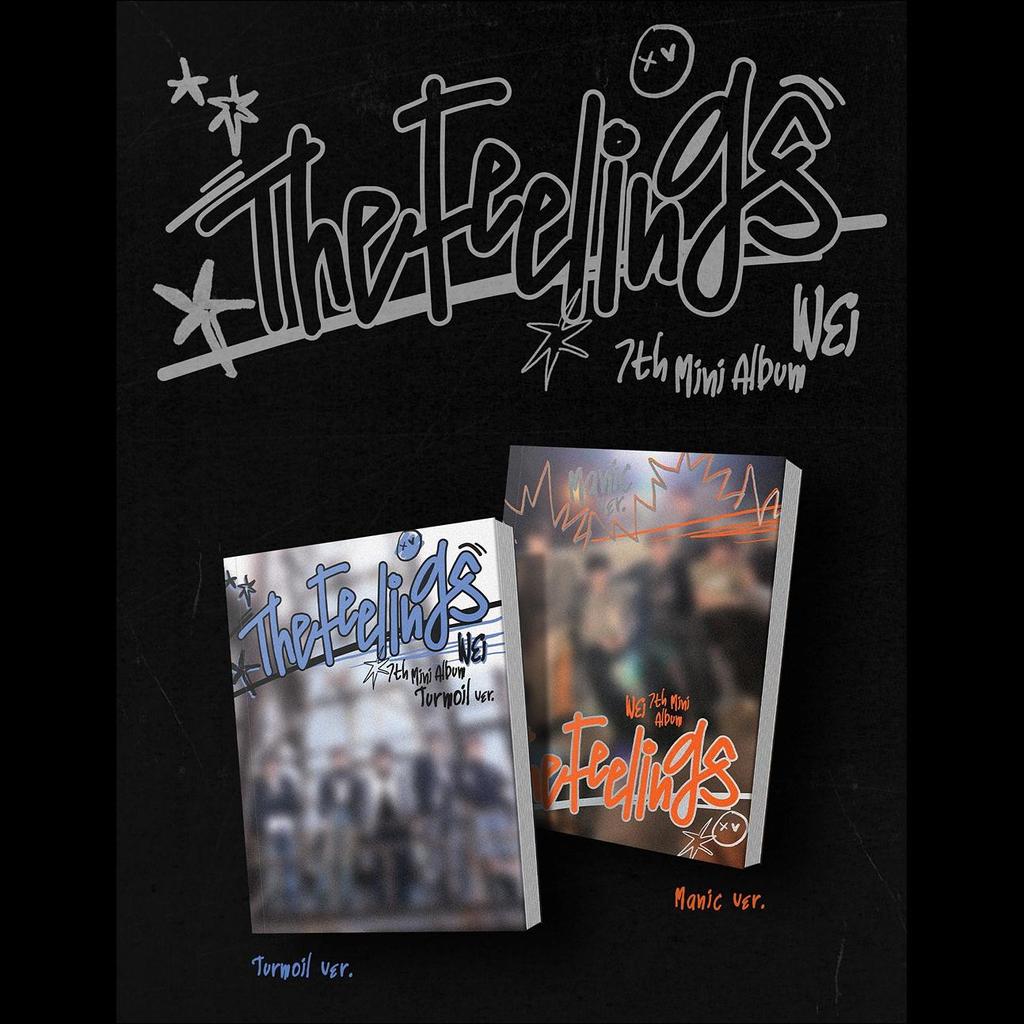WEi The Feelings 7th Mini Album (Turmoil Ver. / Manic Ver.)