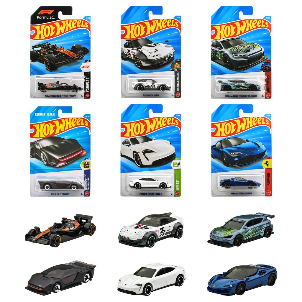 Hot Wheels Базовые машинки Ассортимент C Игрушечный автомобиль Мини 36 шт. в коробке Возраст 3+ Машинки, Машинки, Набор, Вверх, Многоцелевой, C4982-98RC