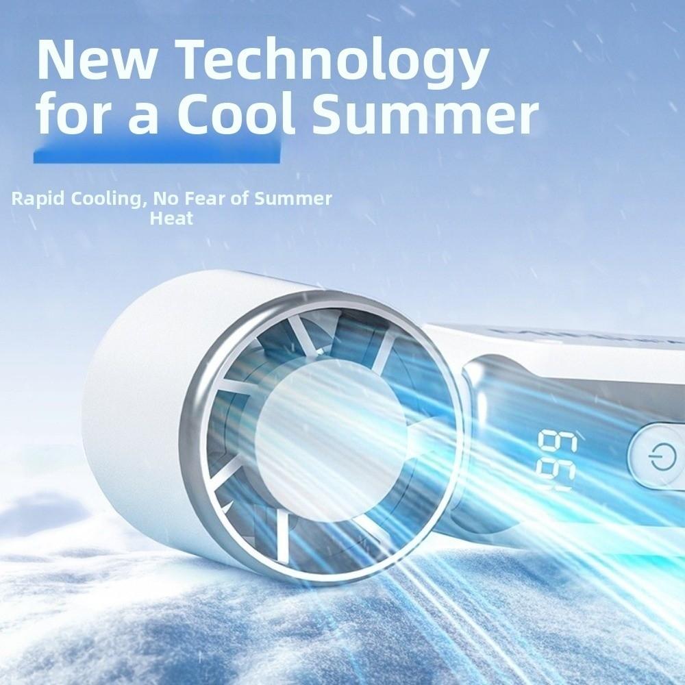 Adjustable Speeds Portable Handheld Fan USB Rechargeable Turbo Fan Pocket Fan Cooling Fan Summer