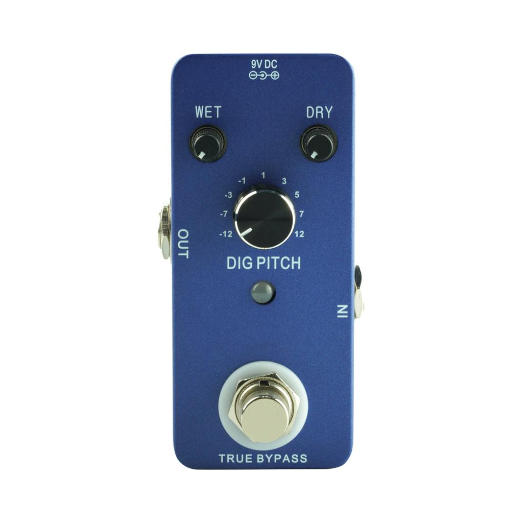 M VAVE DIG PITCH Guitar Effect Pedal with True Bypass 9 Pitch Shift Types Zinc Alloy Shell Mini Single Type