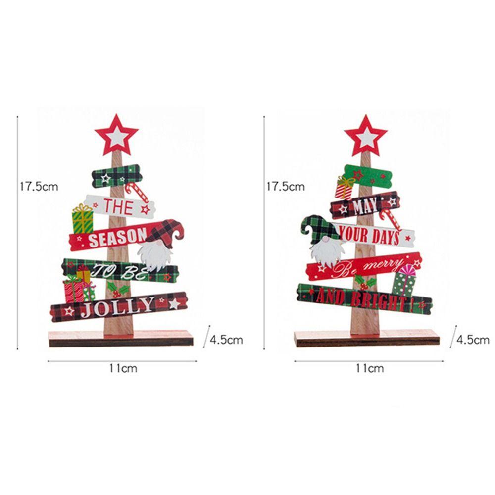 DIY Gift Crafts Christmas Tree Ornament Desktop Ornaments Christmas Decoration Desktop Decor
