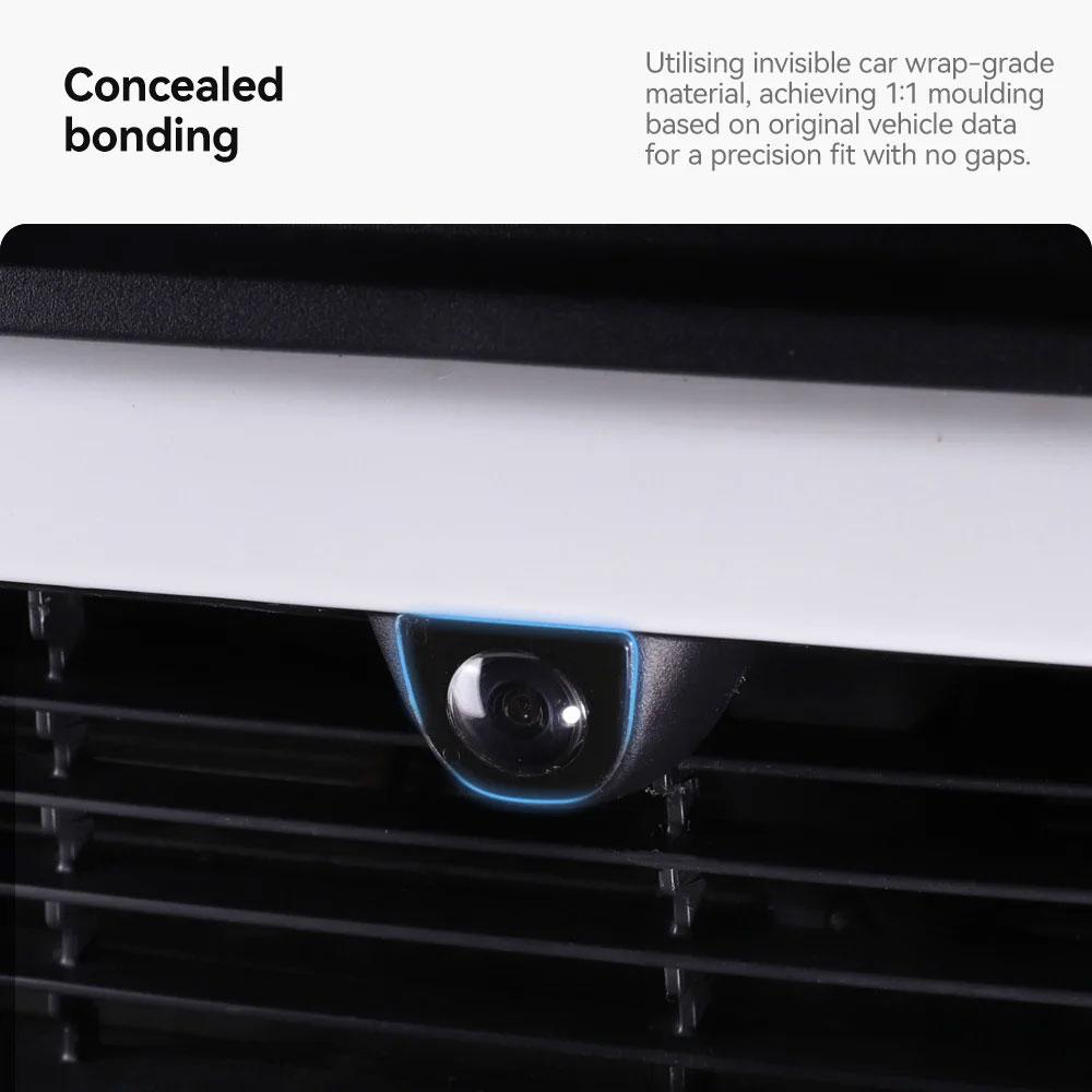 fwujn6 For Tesla Model Y Juniper 2025-2026 Front Rear Camera Lens Guard Protective Cover Scratch Resistant Anti-stain Car Accessories