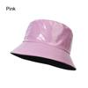 Unisex Cotton PU Leather Climbing Bucket Hat Sun Hat Fisherman Hat Fishing Hat
