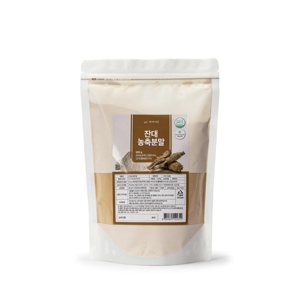 Baekse Food Codonopsis Concentrate Powder 1 pcs 500g