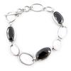 Les Trésors De Lily [E1110] - Серебряный браслет «Zen Seduction» Черное серебро (родиевое покрытие) - 19 см 10 мм