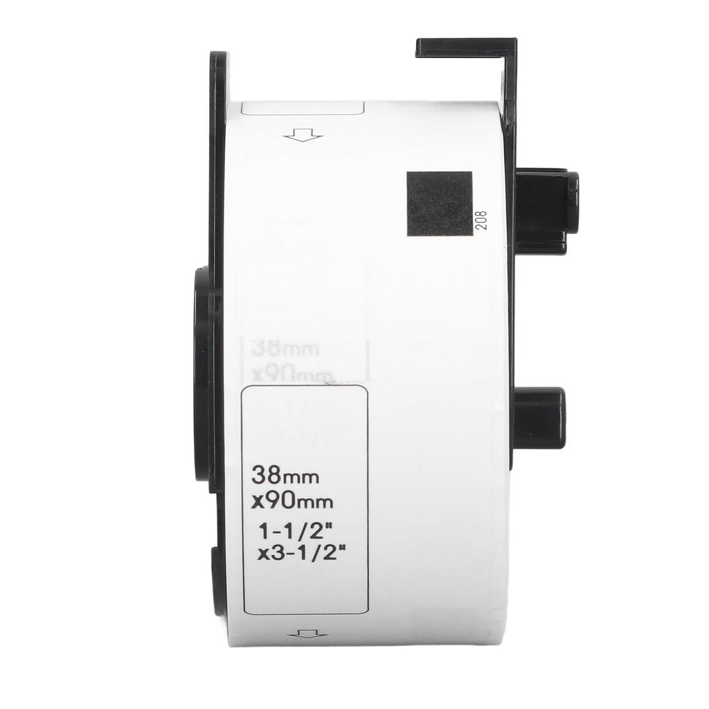 Термоэтикетки Термочувствительный материал 38x90 мм Многоразовый Съемный DK Бумажный сердечник Поддержка Рулон этикеток 