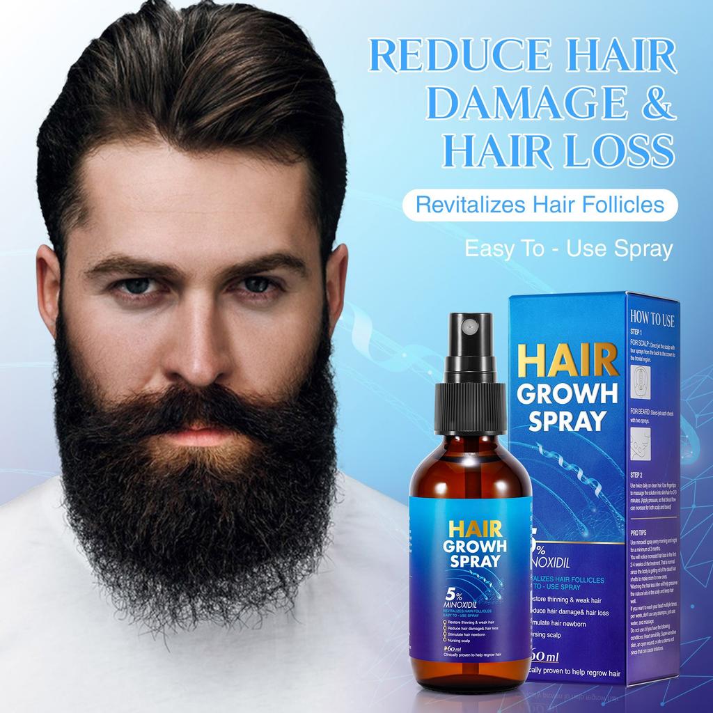 Сыворотка для волос для мужчин и женщин, масло для волос, делает волосы более гладкими, густыми, здоровыми, 60 мл