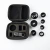 Factory Wholesale Wide-angle Macro Fisheye CPL Filter 2x Range Finder Mobile Phone Lens Five-in-one Combination Set.