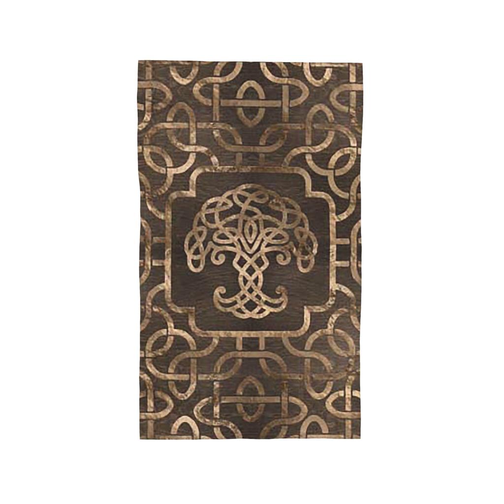 Tree of life -Yggdrasil onCelticPattern Soft Face Towel Quick Dry Pool Bath Cotton Towels Absorbent Quick