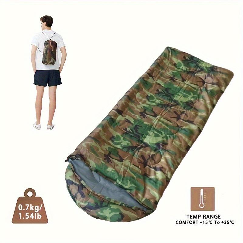 high qualityPortable Camping Sleeping Bag for Adults - 4-Season Lightweight Backpacking & Hiking Gear with Zipper Closure, Durable Polyester, Ideal