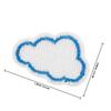 12Pcs Embroidered Iron-on Cloud Shape Patches Cute Cartoon Appliques for Jackets Jeans Backpacks Clothes DIY Iron-on Patches