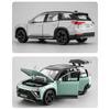 1/32 NIO ES8 SUV Alloy Car Model Toy Metal Diecast Simulation Off Road Vehicle Door Opened Pull Back Collection Toy for Boy Gift