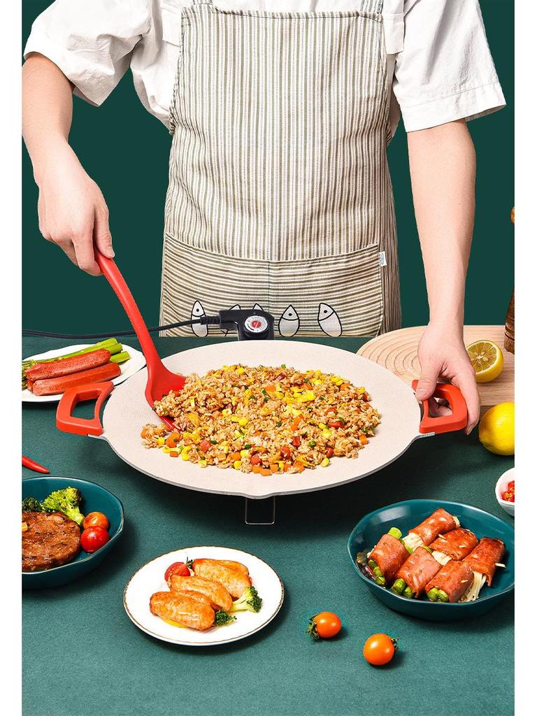 Корейский антипригарный бездымный многофункциональный электрический гриль для дома