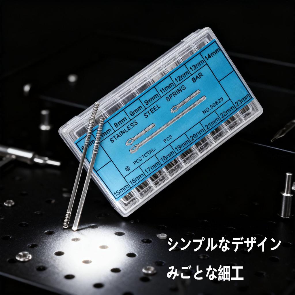 BRIIKPP Штифты для ремонта часов, ремешков часов 360 с коробкой для хранения, Штифты, 6мм-23мм, Замена, Детали, Инструменты, Элементы,