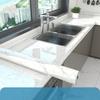 Kitchen Oil-proof Waterproof Self-adhesive Wallpaper High Temperature Imitation Marble Tile Stickers