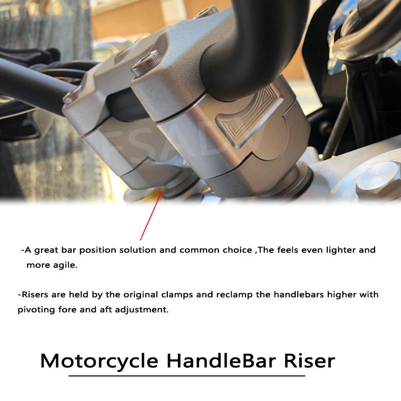 Подходит для мотоцикла BMW G310GS G310R Руль Подъемник Руля Увеличение Высоты Расширение Крепление Зажим Адаптер G310 GS G 310 GS R 2017-2023