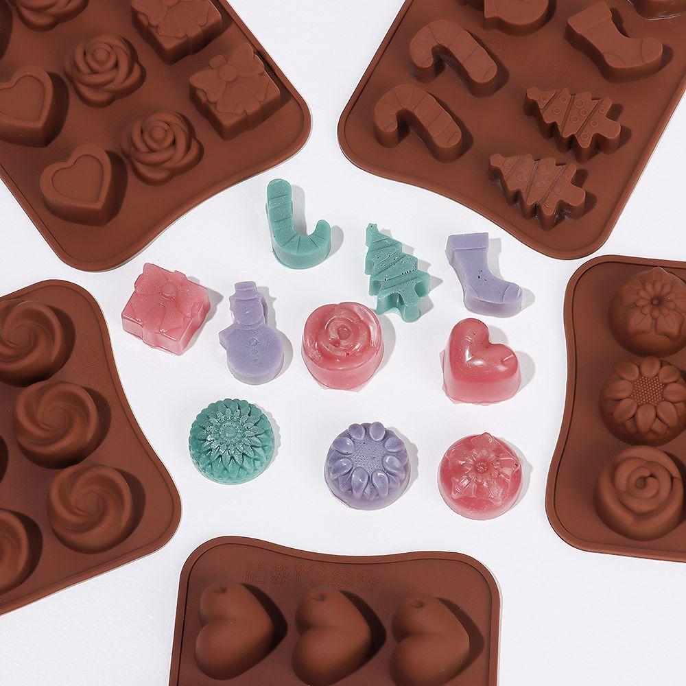 Cake Decoration Baking Tool Jelly Cake Mold DIY Fruit Ice Chocolate Mold Silicone