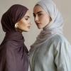 Big Size Muslim Modal Hijab Rayon Cotton Shawls For Women Plain Scarf Big Size Headscarf Wraps Islamic Turban Headband 185*85cm