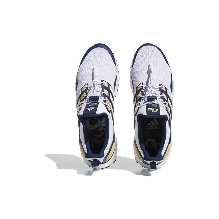 Adidas Пакет UltraBoost 1.0 NCAA — мужские кроссовки Georgia Tech, белые облачно-белые университетские цвета, темно-синий IG5887
