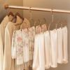 2PCS Snag-Free Tie Storage Holder Non-slip Clothing Hanger Silk Scarf Hanger  Closet Organization