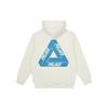 Palace Белые топы унисекс с капюшоном Reacto Tri-Ferg P24CS082