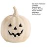 Halloween Ornament Pumpkin Shape Handmade Lantern Farmhouse Table Festival Porch Front Door Decoration