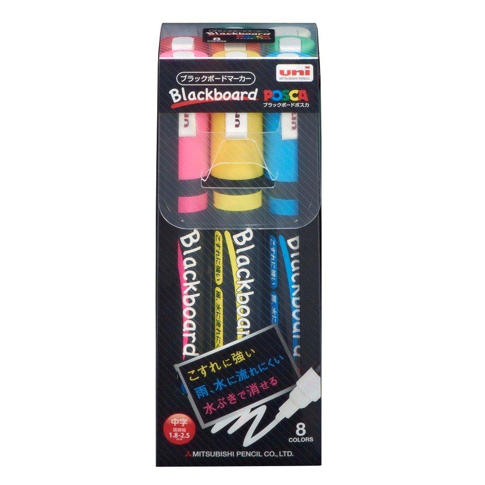 Mitsubishi Pencil Меловой маркер Posca Medium 8 PCE2005M8C Водный маркер, Наконечник, Цвета,