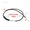 Fit For Harley Motorcycle Black Lengthened Throttle Cable Wires Clutch Cable Sportster Road King Iron XL 883 N/L XL1200 X/ V/C/T