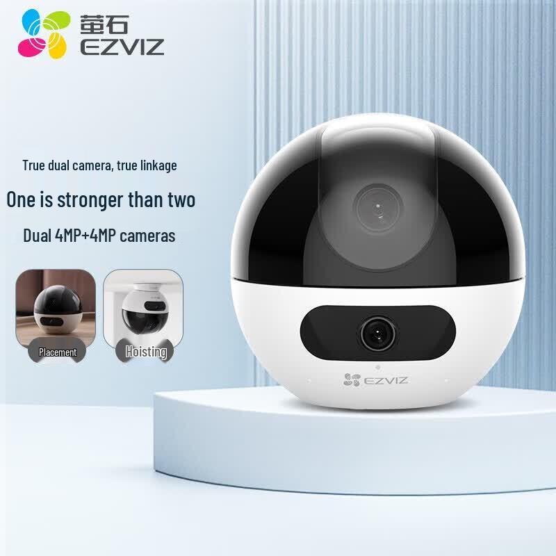 Ezviz C7 Внутренняя камера безопасности с двумя объективами 4 Мп (Китайская версия)